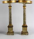 A Pair of Tole Lamps
