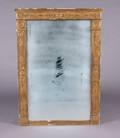A French Empire Gilded Carved Mirror