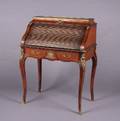 A Louis XVI Style Parquetry RollTop Writing Desk