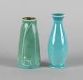 Two Rookwood Ceramic Production Vases 1928  1946
