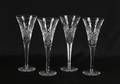 A Group of Four Waterford Crystal Wine Glasses