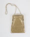 A Whiting and Davis Gold Mesh Purse