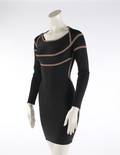 An Herve Leger Black Dress