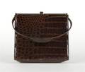 A Brown Alligator Purse