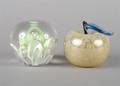 Two Glass Paperweights
