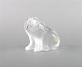A Lalique Crystal Polar Bear
