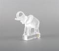 A Lalique Crystal Elephant
