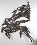 A Haitian Metal Sculpture