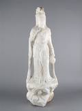 A Chinese Marble Figure of Kwan Yin