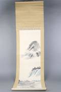 A Japanese Scroll Painting on Paper