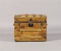 A Wood and Metal Trunk