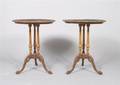 A Pair of Chippendale Style Side Tables