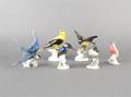 Four Porcelain Rosenthal Birds