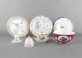 A Group of Eight Continental Porcelain Table Wares