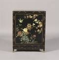 A Chinese Black Lacquered Cabinet