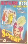 MAGIC VINTAGE POSTER The Great Sorcar