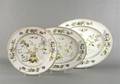 Three English Coalport Serving Platters