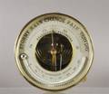 A French BarometerThermometer retailed by Chas C Hutchinson