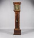 An Irish Burlwood Long Case Clock George Parker