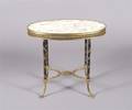 A Louis XVI Style Marble Topped Side Table