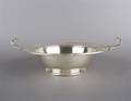 An American Sterling Silver Center Bowl International Wedgwood Pattern