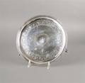An American Sterling Silver Salver Bailey  Co Philadelphia