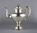 An American Silver Coffee Pot John Curry Philadelphia