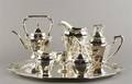 A Seven Piece American Sterling Silver Tea Service Whiting