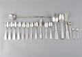 Eleven American Coin Silver Spoons