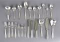 An American Sterling Silver Flatware Service International Wedgwood Pattern