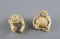 Two Japanese Ivory Netsuke of Figures