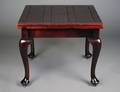 284 QUEEN ANNE STYLE LOW EXTENSION TABLE