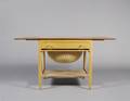 A Hans Wegner Oak and Teak Sewing Table