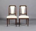 A Pair of Art Nouveau Majorelle Side Chairs