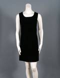 A Givenchy Black Velvet Dress