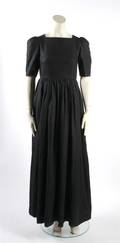 A Lanvin Black Linen Dress