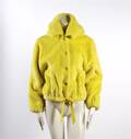 A Malisy Yellow Fuzzy Coat