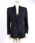 A Gianni Versace Couture Navy Jacket