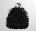 A Valentino Black Beaded Evening Bag