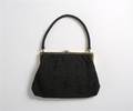 A Black Beaded Evening Purse