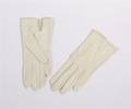A Pair of Alexandre Ivory Kid Leather Gloves