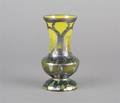A Loetz Silver Overlay Glass Vase