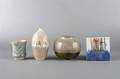 Four Studio Stoneware Articles
