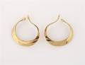 A Pair of 18 Karat Yellow Gold Hoop Earrings Peretti for Tiffany  Co