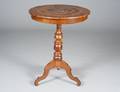17 INLAID TILTTOP TRIPOD TABLE
