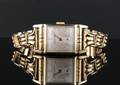 A 10 Karat Yellow Gold Filled Vintage Wristwatch Longines