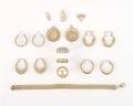 A Group of Yellow Gold Jewelry