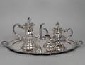 56 FOUR PIECE HEIDELBERG STERLING SILVER TEA AND COFFE