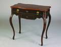 383 MAHOGANY CONSOLE TABLE