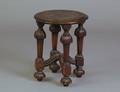382 RENAISSANCE STYLE WALNUT LOW STAND